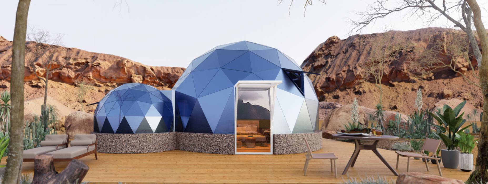 达拉特旗球形智能光伏玻璃星空房